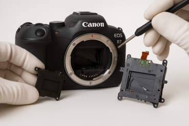 Festpreis Reparatur CANON EOS R3 Verschlusseinheit Error 20/30