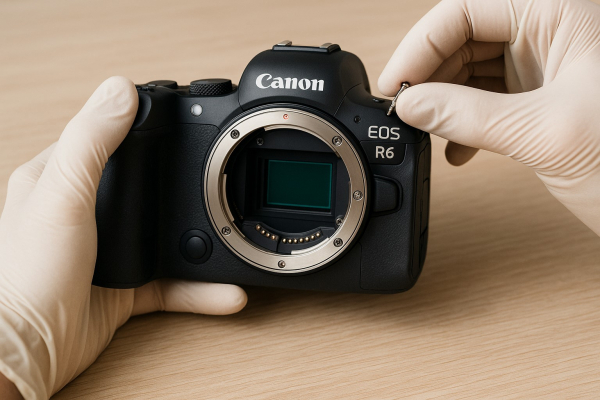 CANON EOS R6 oder R6 Mark II / Austausch Verschlusseinheit Error 20